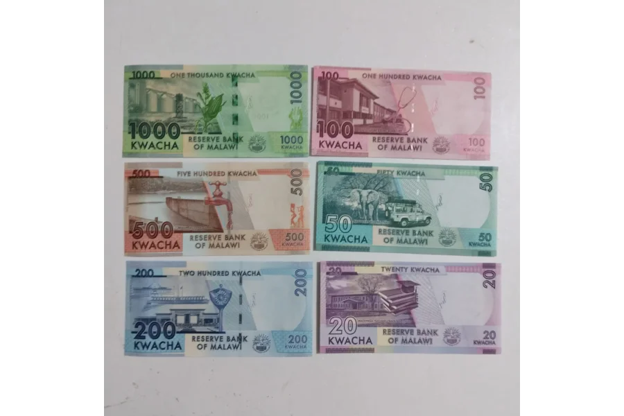 ملاوی بینک نوٹ جمع کرنے والوں کے لیے سیٹ
