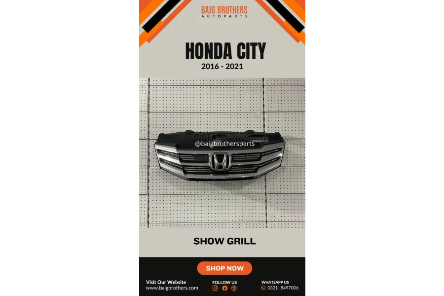 Auto Square Parts (Honda City GM Gn8 Door Roof Bonnet Grill Bumper Fender Condenser Ac Rim)