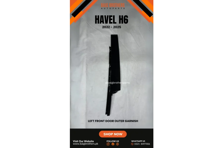 Auto Parts (Haval H6 Jolion Bumper Digi Headlight Spacer Front Back Cut Light Grill)