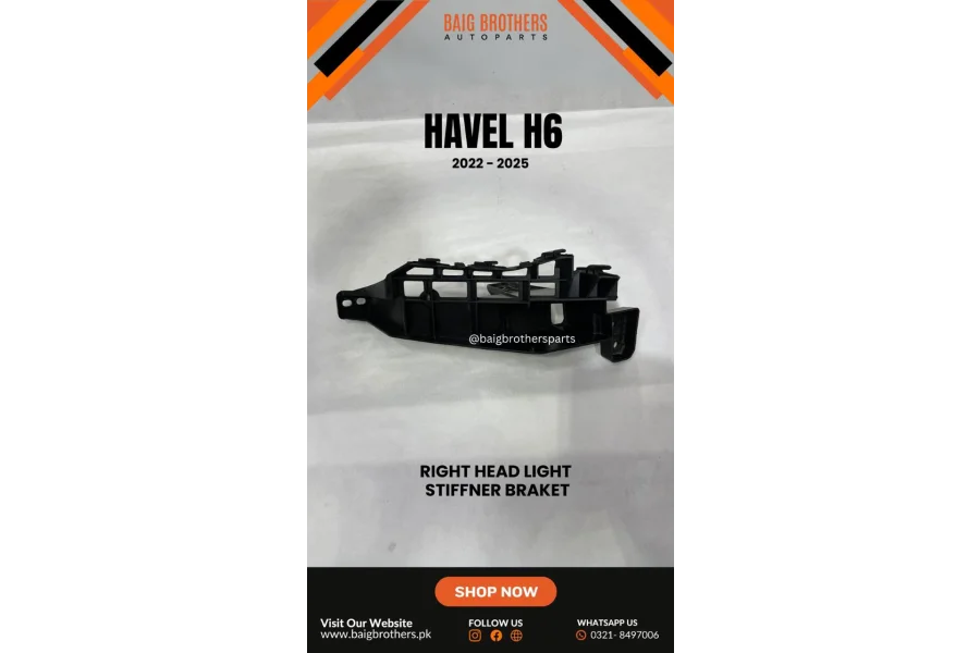 Auto Parts (Haval H6 Jolion Bumper Digi Headlight Spacer Front Back Cut Light Grill)