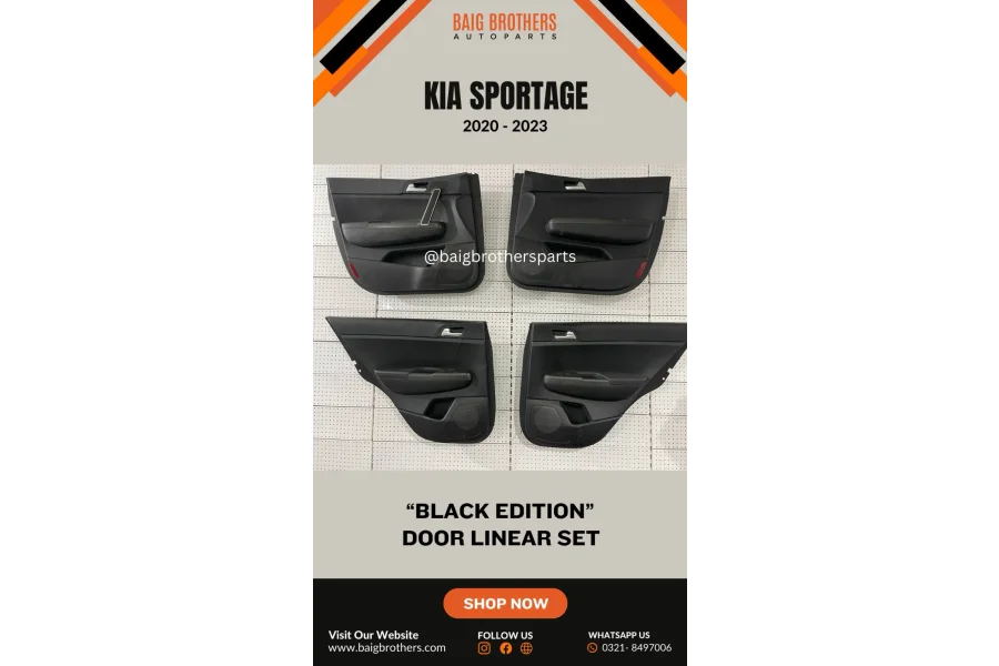 Kia Picanto Sportage Bumper Bulkhead Codensor SHow Grill Door Bonet Ac