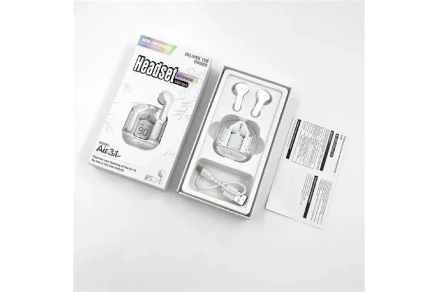 Air31 Mini Sport TWS Transparent Stereo True Wireless Earbuds