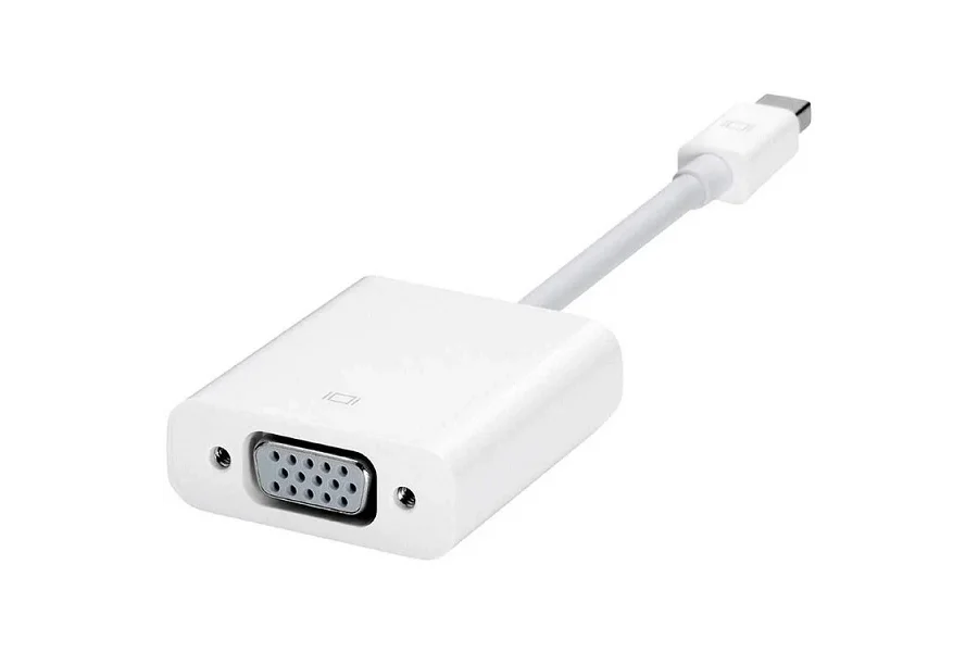 Apple Mini Display Port to VGA Adapter (MB572BE/B) White