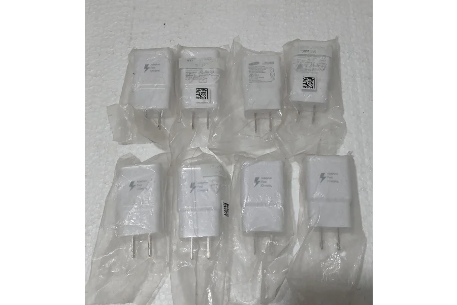 Samsung Adapter Fast Charger USB Wall Charger – White (Lot Of 74)-0