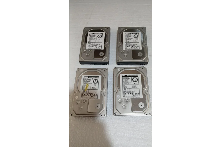 Dell Hard Drive 3.5″ 10K45 7.2k 6GB/S SAS 2TB (Lot Of 4)