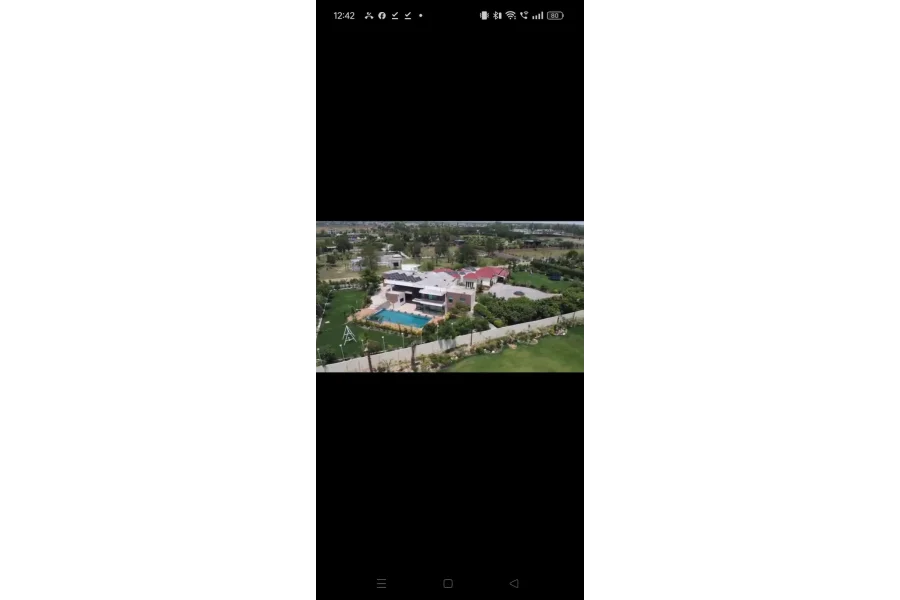 2 ایکڑ / 16 کنال سرسبز و شاداب لگژری &quot;ڈریم فارم ہاؤس&quot;