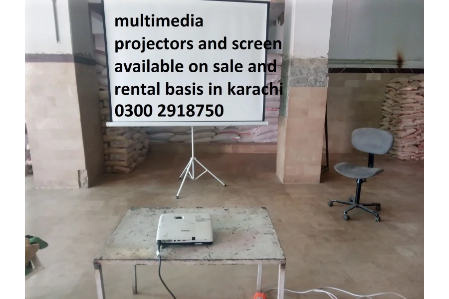 multimedia projector and sound system rental 0300 2918750-0