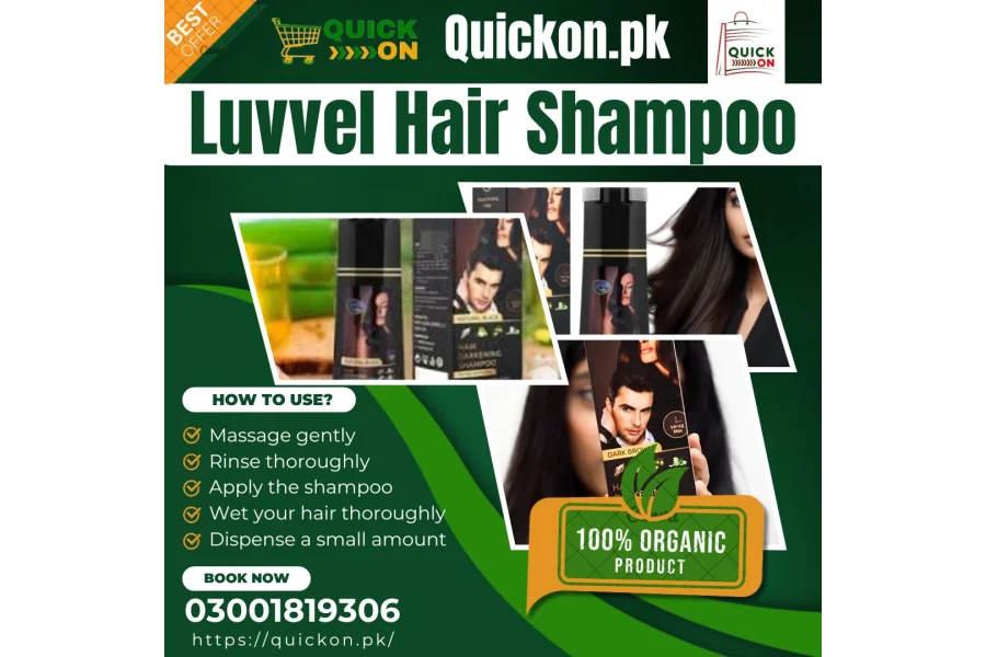 Luvvel Hair Darkening Shampoo Price In Pakistan | 03001819306