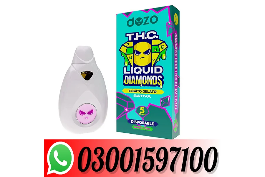 فیصل آباد میں ڈسپوزایبل Dozo Thc مائع ہیرے 03001597100-0
