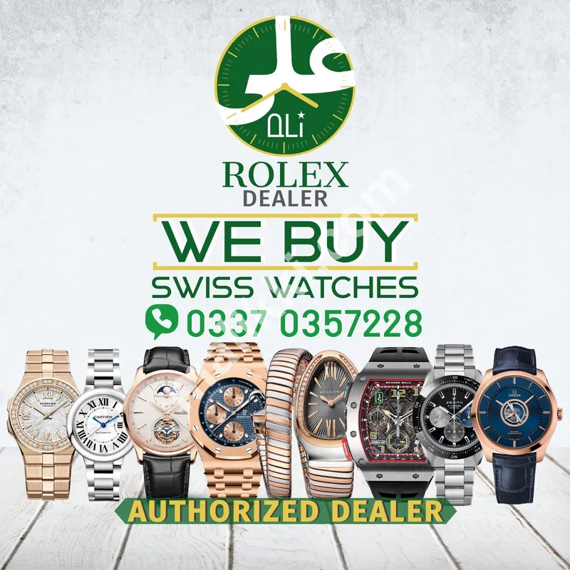 AUTHORIZED BUYER New Used Pre Owned VINTAGE Watches Rolex Cartier Omega
