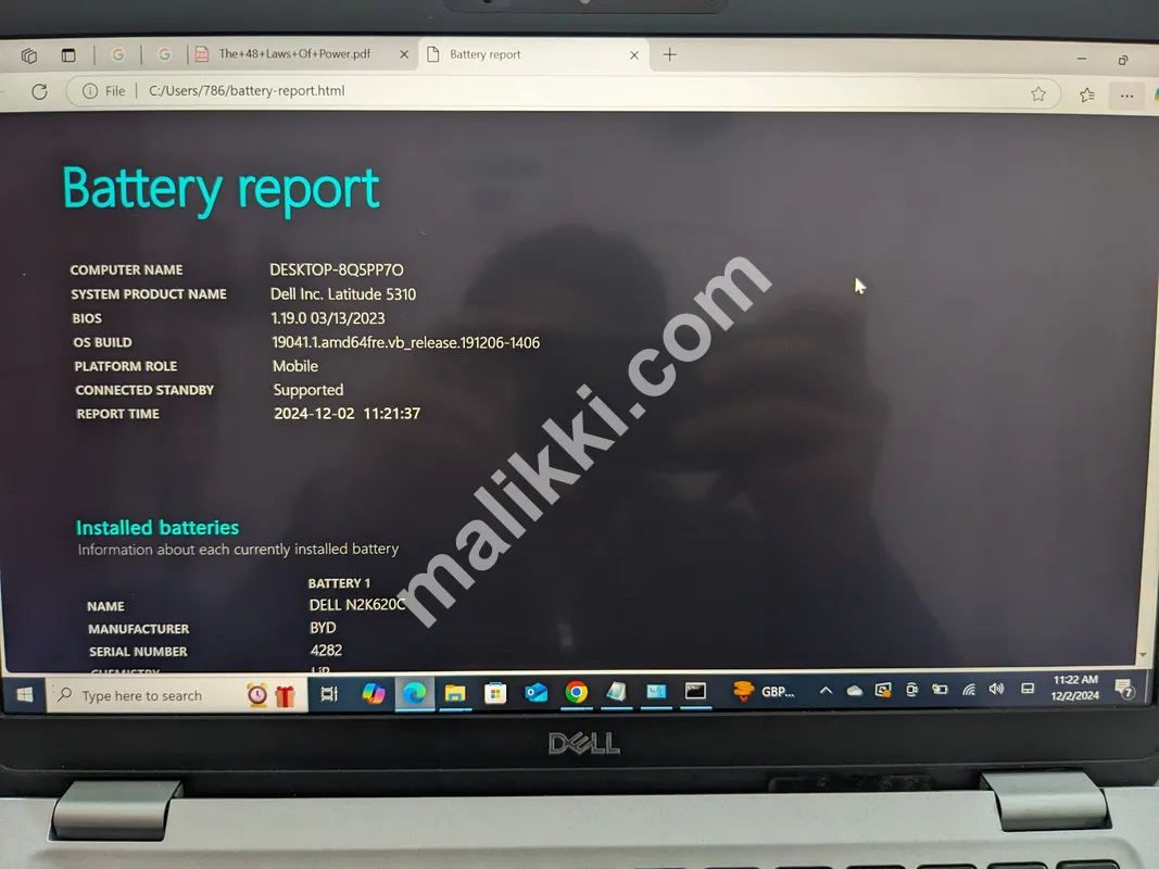 Dell 5310 10 th generation Laptop Available For Sale