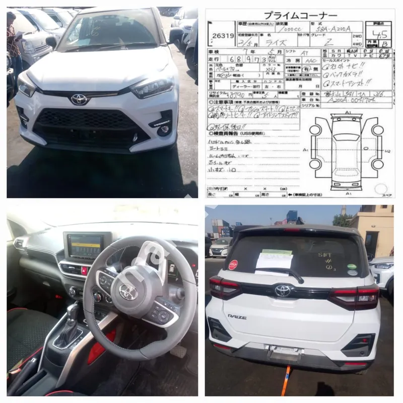 TOYOTA RAIZE Z PACKAGE MODEL 2020