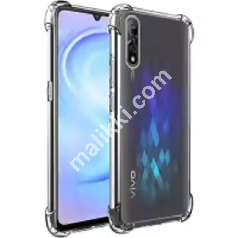 Vivo_S1 Anti Shock Corner Bumper 1.5mm Soft Transparent Jelly Cover-0