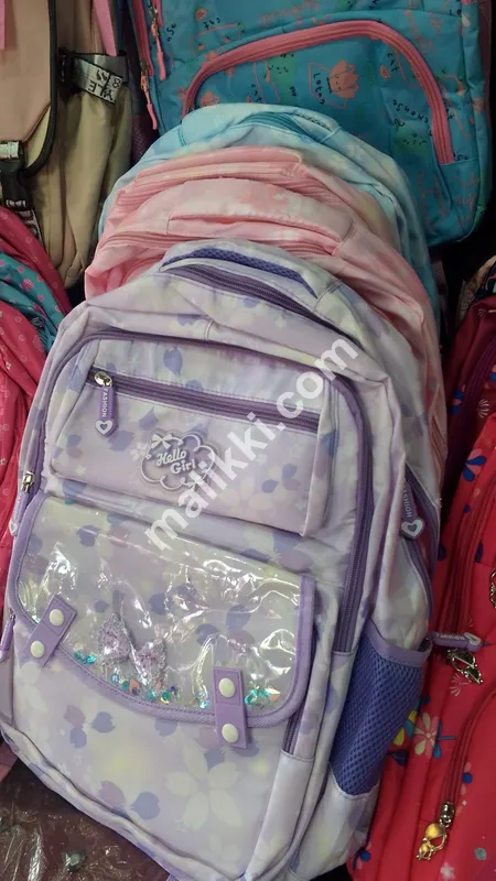 Purple Color School Bag
