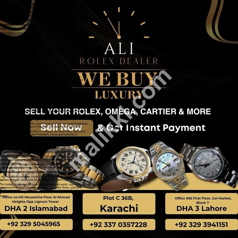 we Buy Second hand Rolex Omega Cartier New Used Vintage Pre Owned Watches 