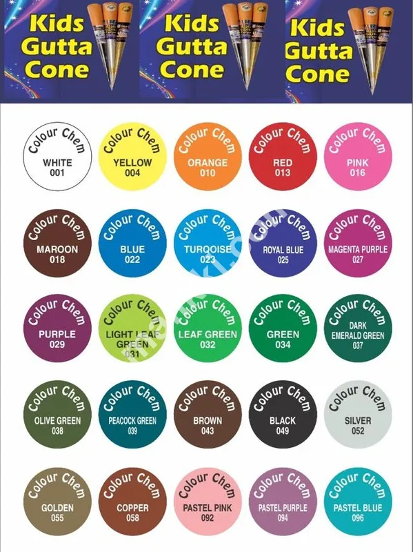 Kids Guttta Cone Colours Available For Sale-0