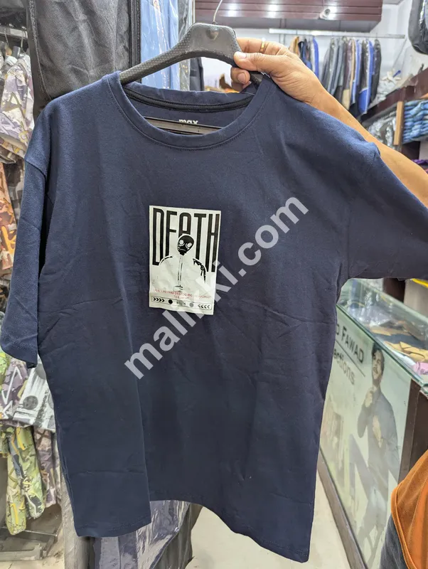 Drop Shoulder T Shirt -0