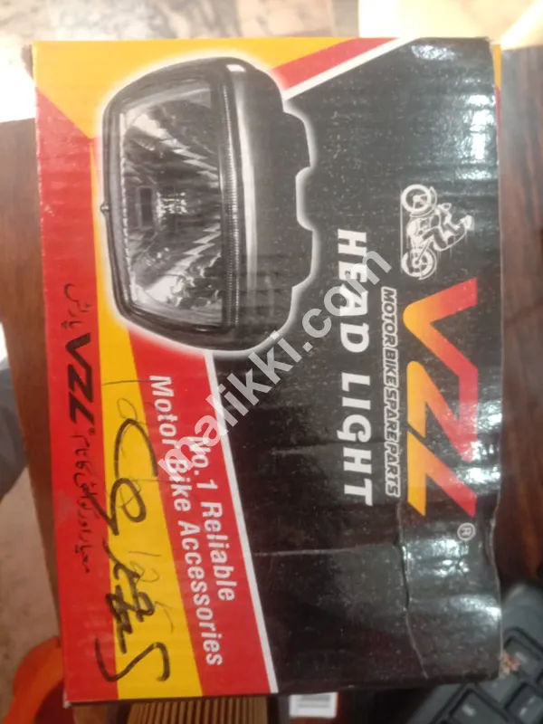 Motocycle Metal Head Light Available For Sale