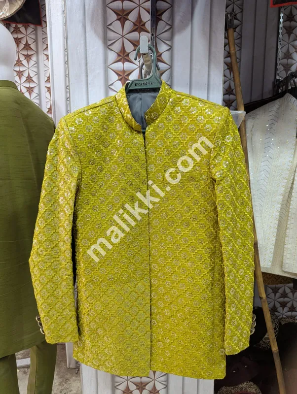 Mehndi Design Prince Coat-0