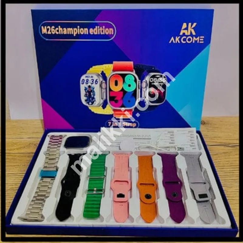 AKCome M26 7 in 1 Strap Smart Watch-0