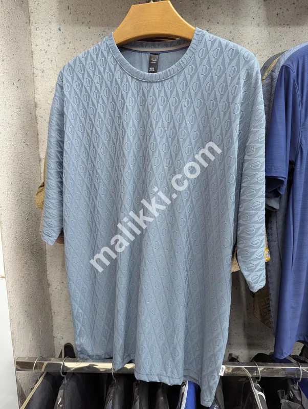 Sky Blue Boxy T Shirt-0