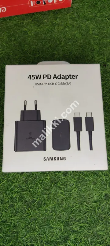 Samsung 45W PD Adapter USB-C to USB C-Cable (5A) Available For Sale-0