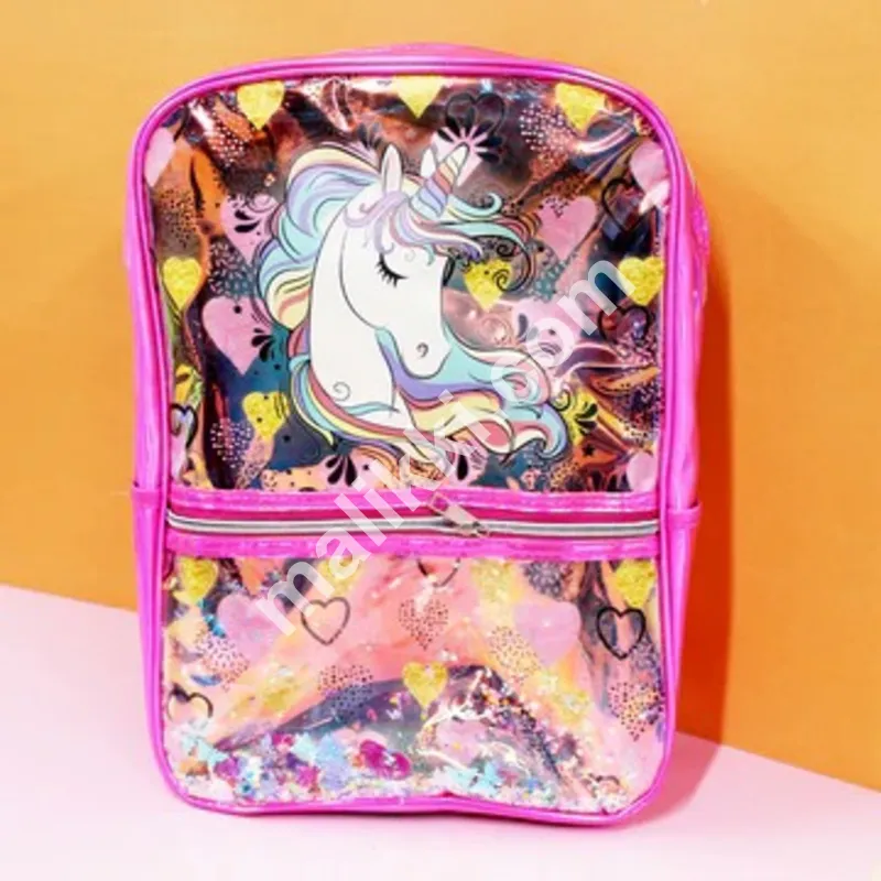Multi color Unicorn School Bag