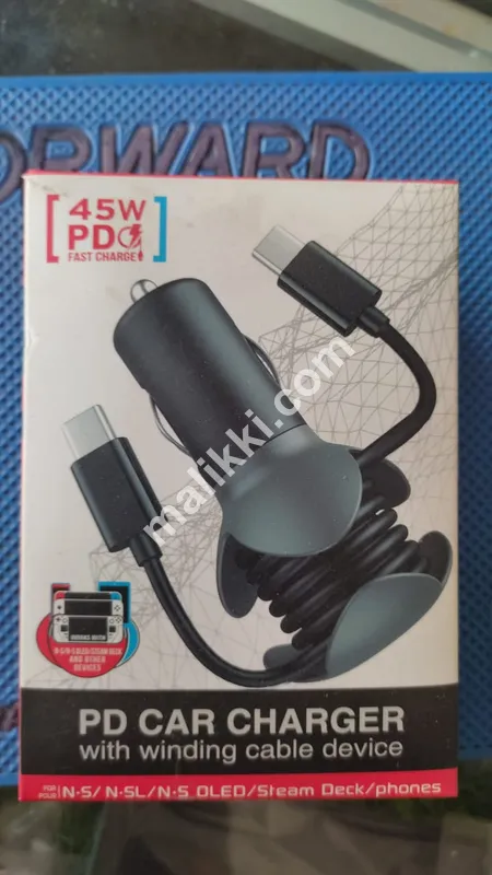 45W PD Fast Charging Adapter With USB-C Cable-0