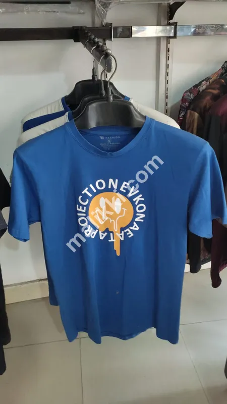 Unique Blue T Shirt-0