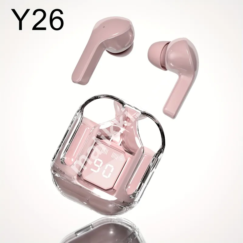 High-fidelity five-color wireless headphones, LED digital power display,