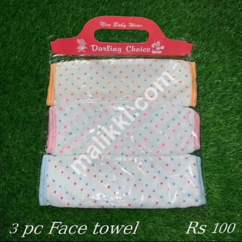 3 pcs Face Towel for Babies-0
