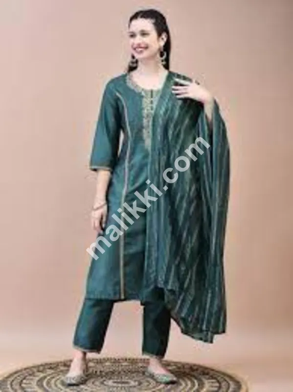 Green 3 Piece Suit