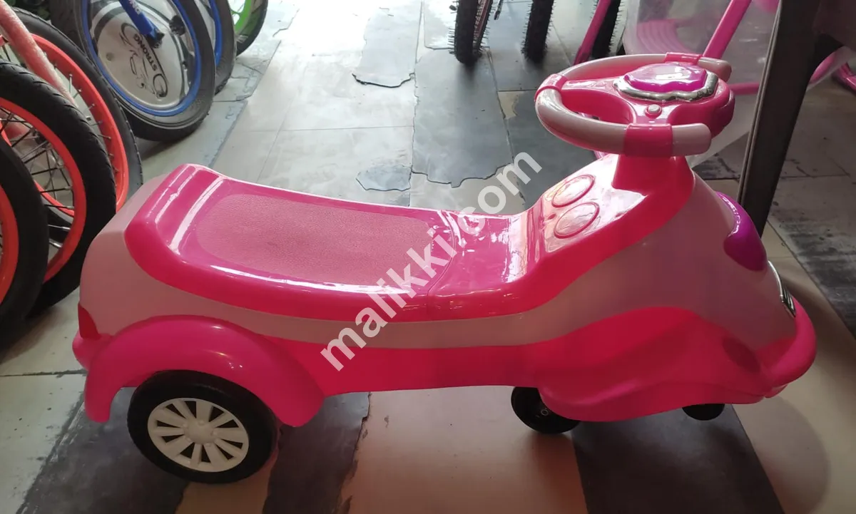 Magic Car Pink Color with Twist Handle