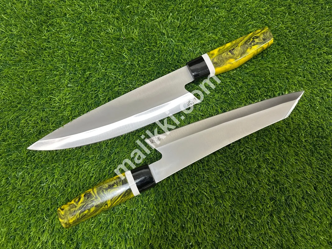 Kitchen knife - Chef's knife - Professional Japanese D2 Steel Chef Knives 