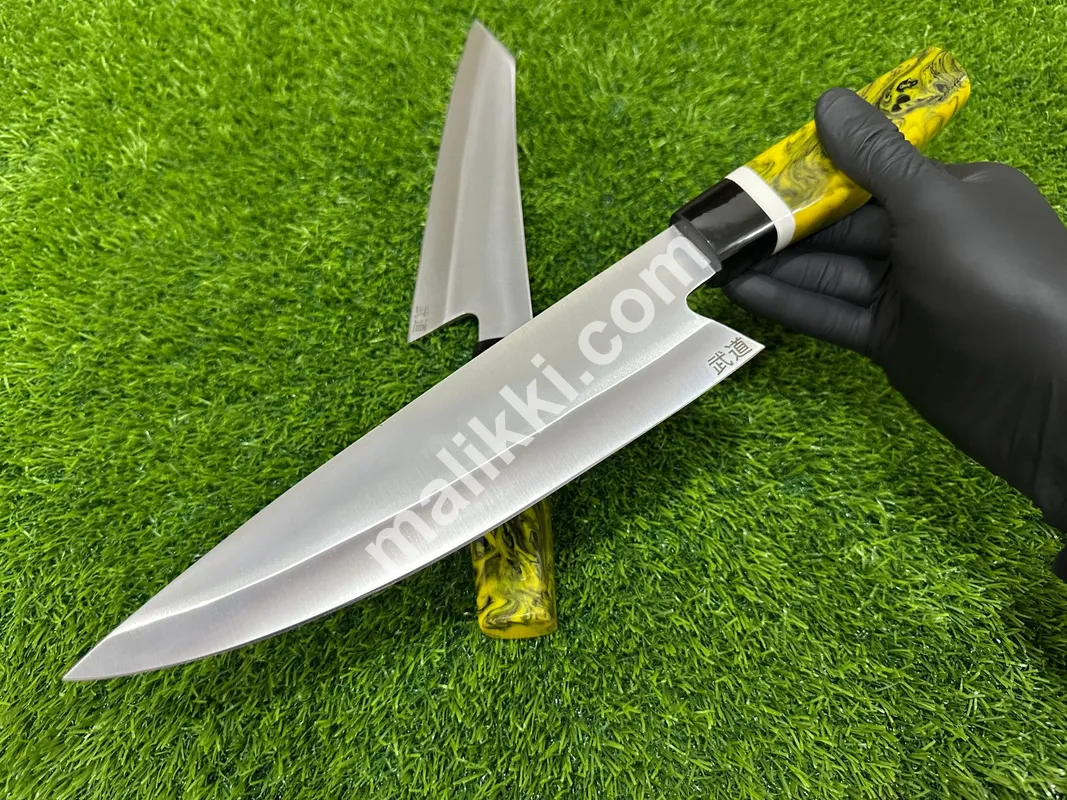 Kitchen knife - Chef's knife - Professional Japanese D2 Steel Chef Knives 