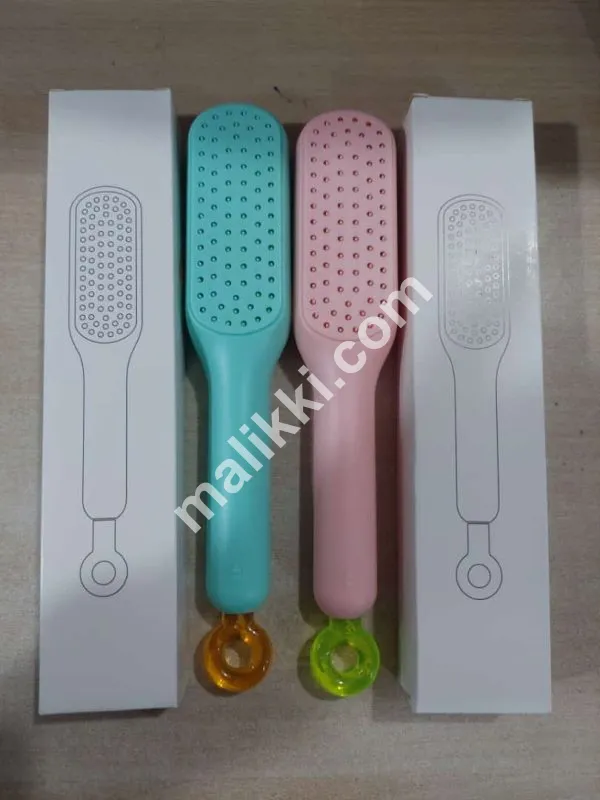 Self Cleaning Hair Brush, One-click Cleaning Telescopic Hair Comb (random Color)