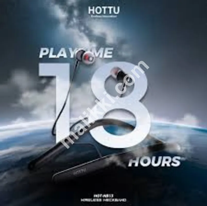 Hottu Neckband NB13(18 Hours Playtime)