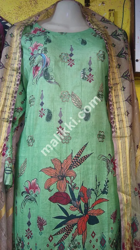 Lawn 3 Pcs Embroidered Dress-0