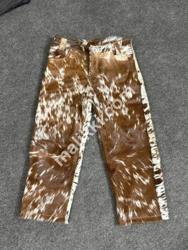 leather cow hair on pent