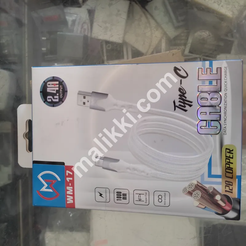 W-17 Type c Data Cable 2.4A 