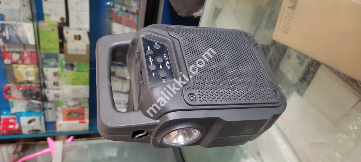 Bluetooth Speaker With Solar Panel and Led Torch Light 