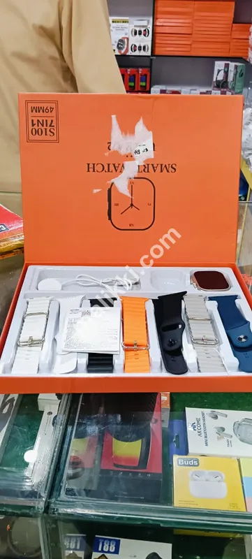 Ultra smart watch with 7strap
