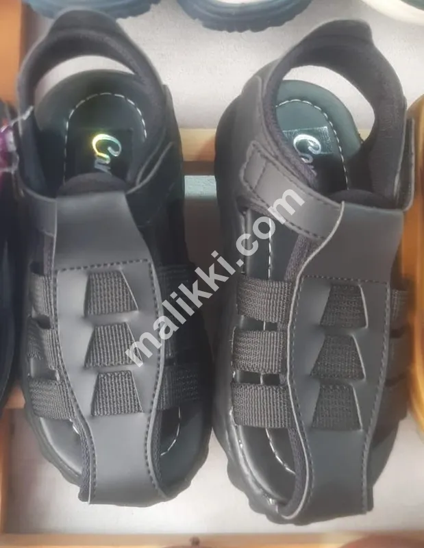 Black Sandal For Boys