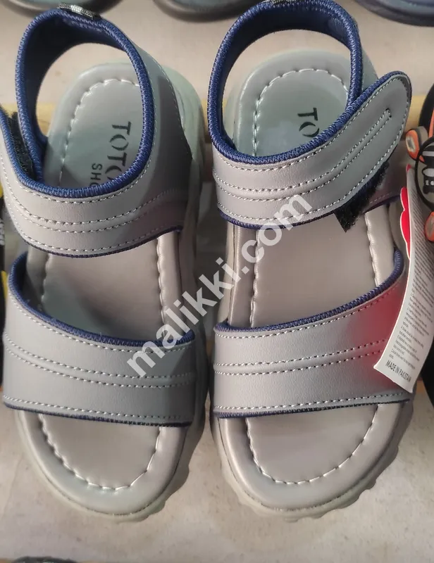 Grey Sandal For Boys