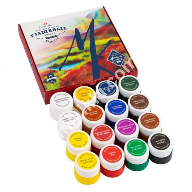 3k Master Class Gouache Set  16 x 20ml Jars