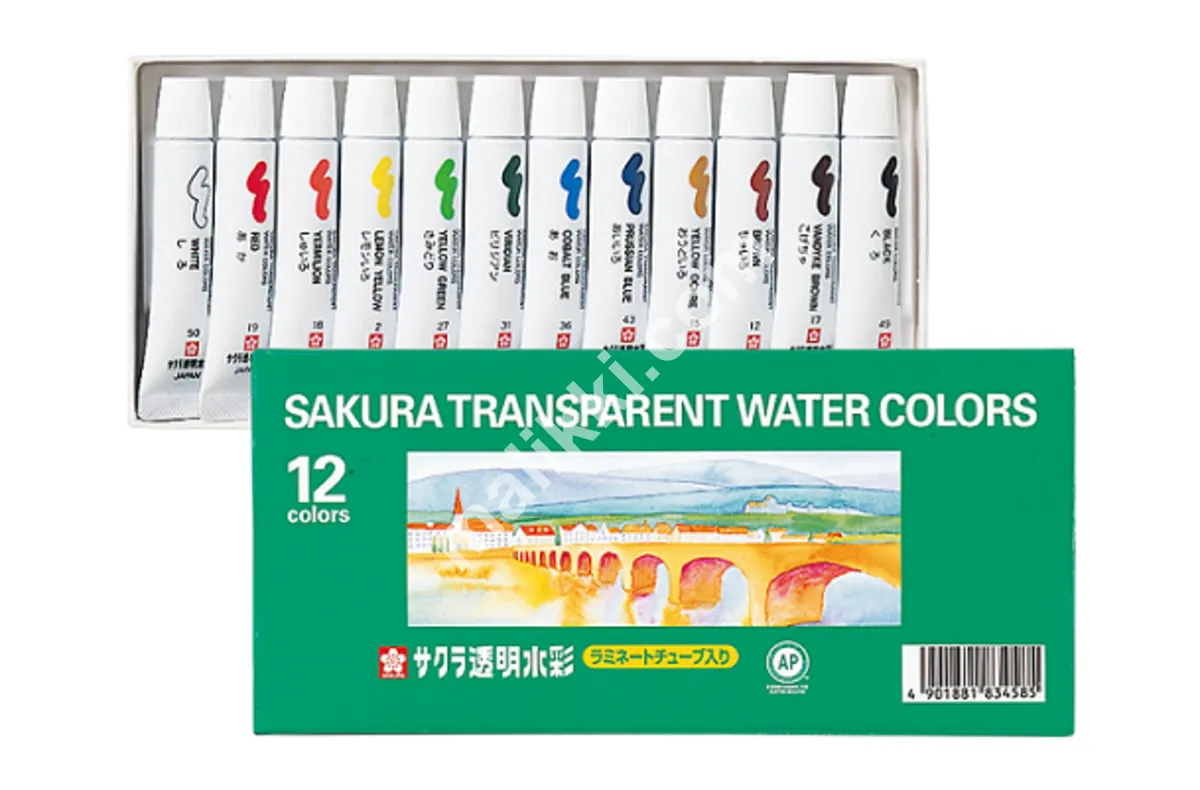 Sakura Transparent water colors
