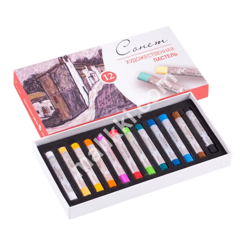 3k Sonnet Soft Pastels In Set Of 12