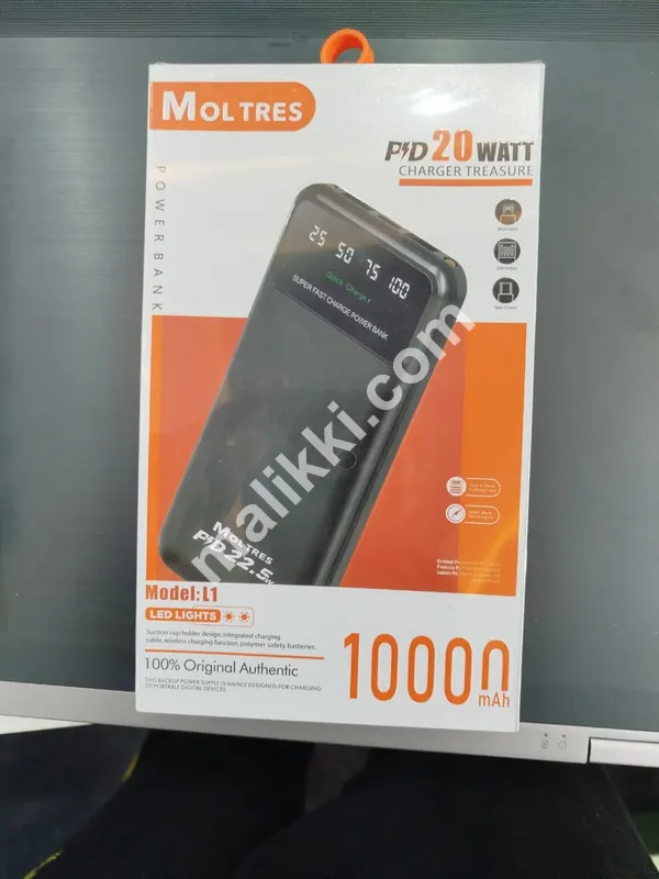 Moltres 10000MAh Power Bank 22.5Watt with LED Display