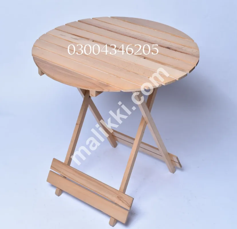 Folding Table  (solid wood)