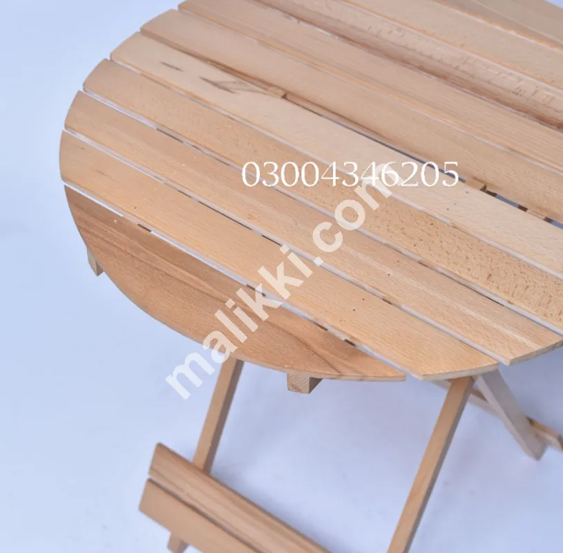 Folding Table  (solid wood)